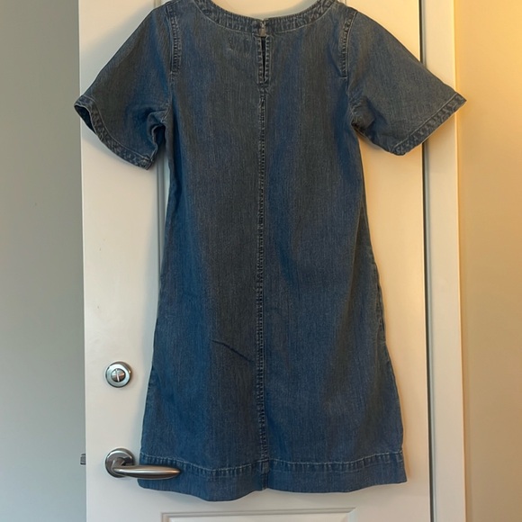 J Crew Denim Dress. Size 0 - Picture 2 of 4
